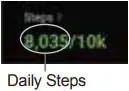 App Interfaces - Daily Steps
