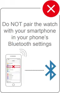 Pairing the Watch with Your Phone 2