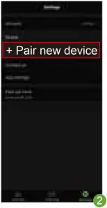 Pairing the Watch with Your Phone- Step 2