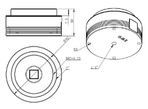 ZWO ASI120 Color Astronomy Camera 12