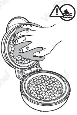 VonShef-2000143-Mini-Waffle-Maker-700w-fig 2