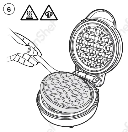 VonShef-2000143-Mini-Waffle-Maker-700w-fig 8