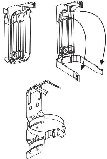 Kidde 21028186B Disposable Fire Extinguisher Dry Chemical - MOUNTING 3