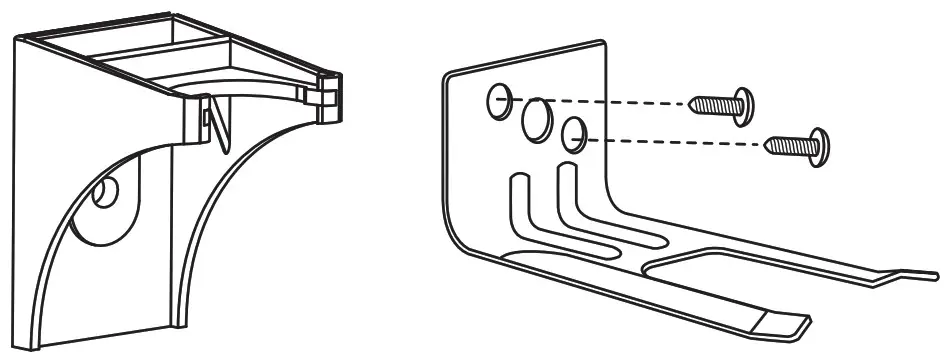 Kidde 21028186B Disposable Fire Extinguisher Dry Chemical - MOUNTING