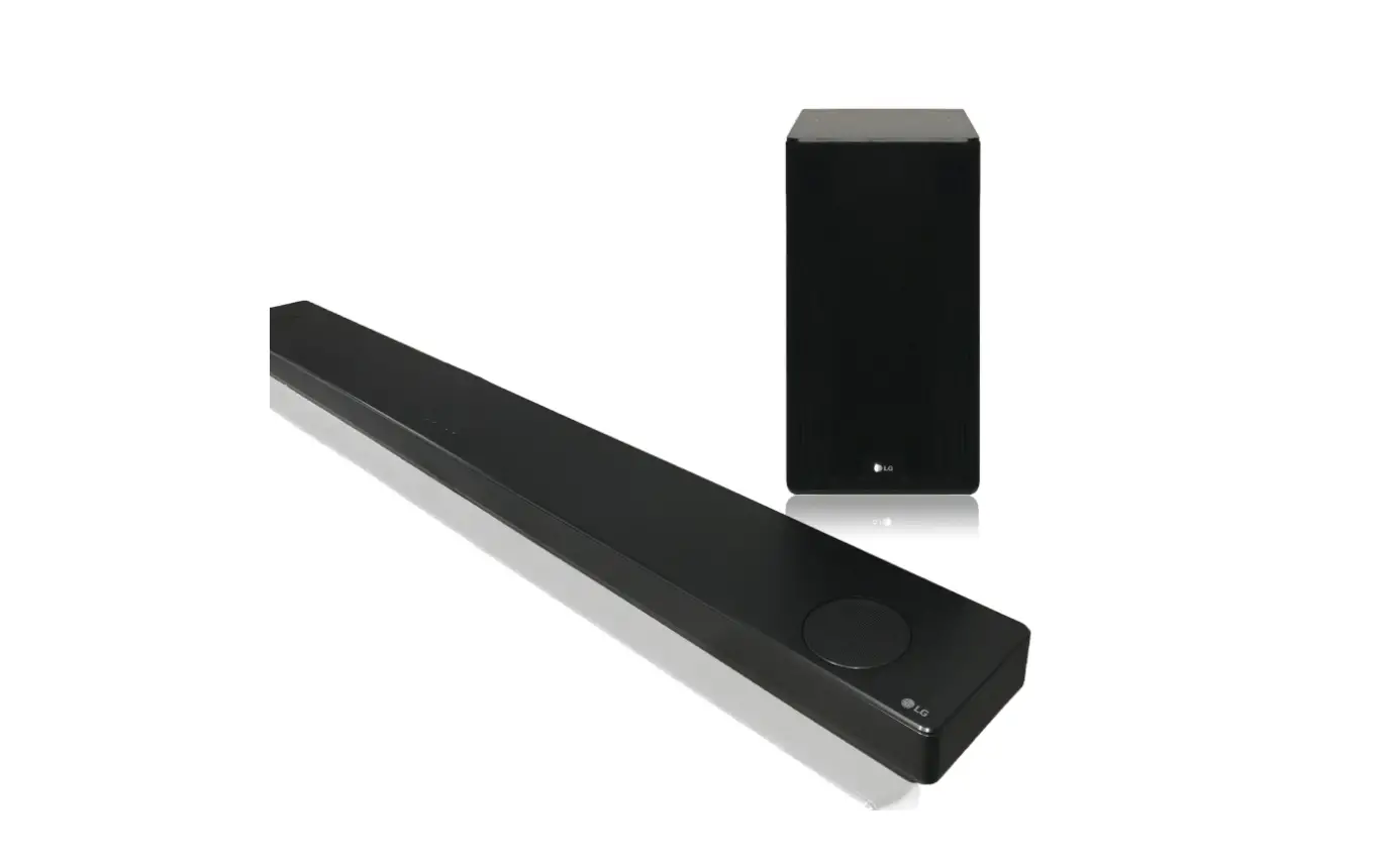 Lg Dsn10yg 5.1.2 Dolby Atmos Soundbar With Wireless Subwoofer Owner's Manual