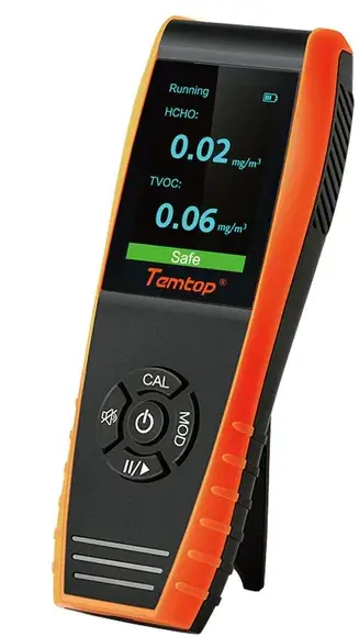 ELITechGroup Temtop H3 TVOC Air Quality Monitor Rechargeable