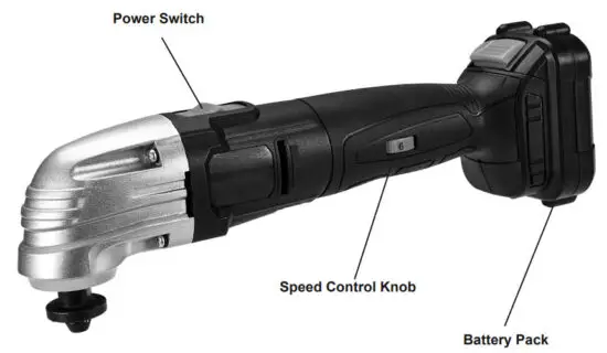 WARRIOR 57646 12v Lithium-ion Oscillating Multifunction Power Tool - figure 2