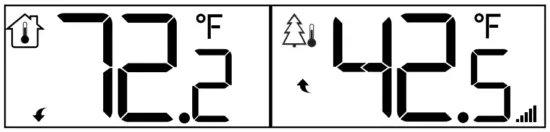 LA CROSSE TECHNOLOGY 616-1410 Atomic Projection Clock with Indoor Outdoor Temperature - fig8