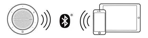Connect to smartphone via Bluetooth