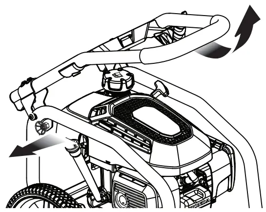 RYOBI RY803325 3300 PSI Gas Pressure Washer - Fig 1