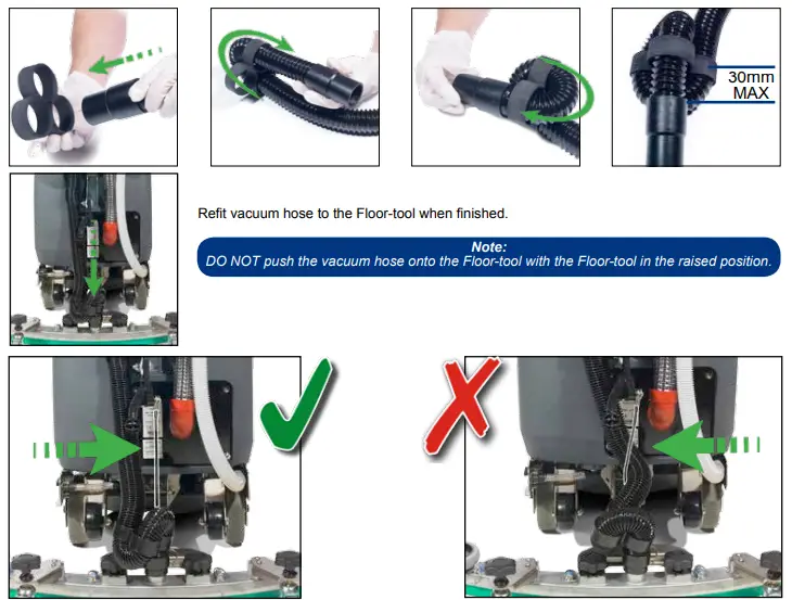 Numatic TT 4045 Twintec Mains Floor Cleaner Scrubber Drier - Dryer-fig15