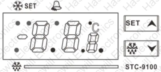 Haswill Electronics STC 9100 Thermostat - 4