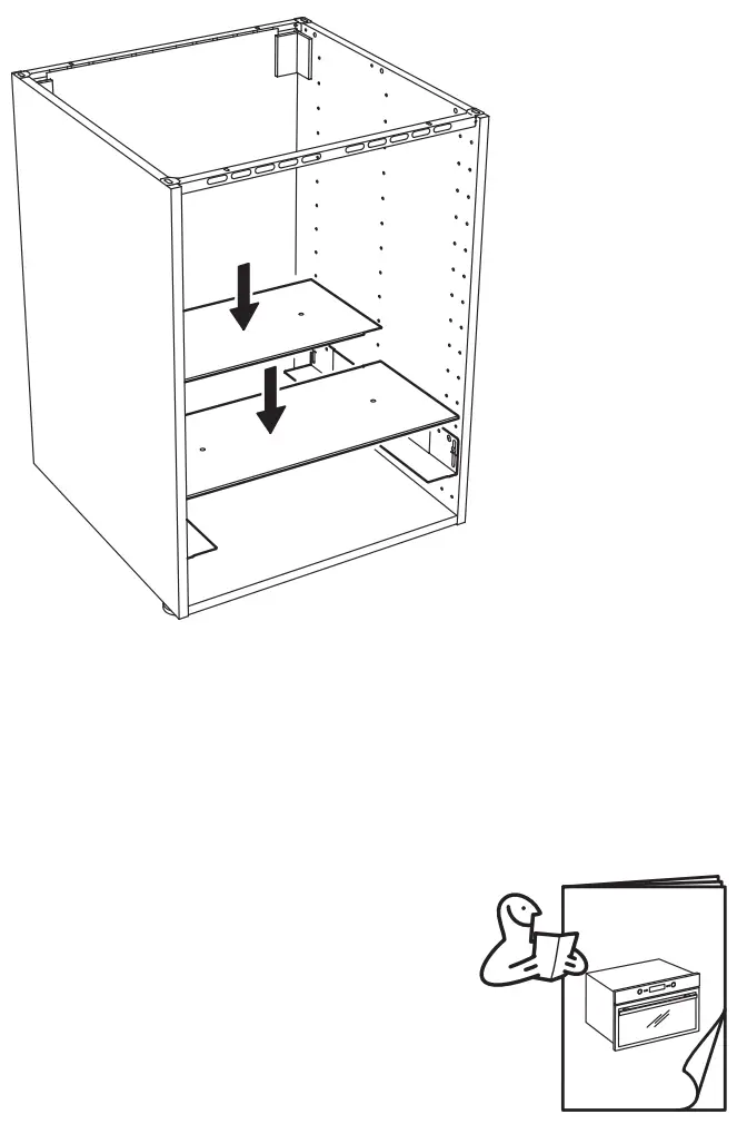 IKEA 903 019 61 UTRUSTA Bracket for Oven - fig7