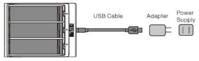 ZHIYUN C020113INTCB Crane 2S Handheld Gimbal Stabilizer - charging