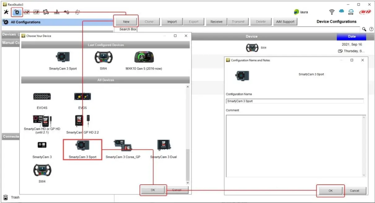 AIM 3 Sport The SmartyCam - Creating the SmartyCam
