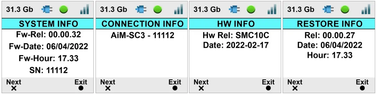 AIM 3 Sport The SmartyCam - Info