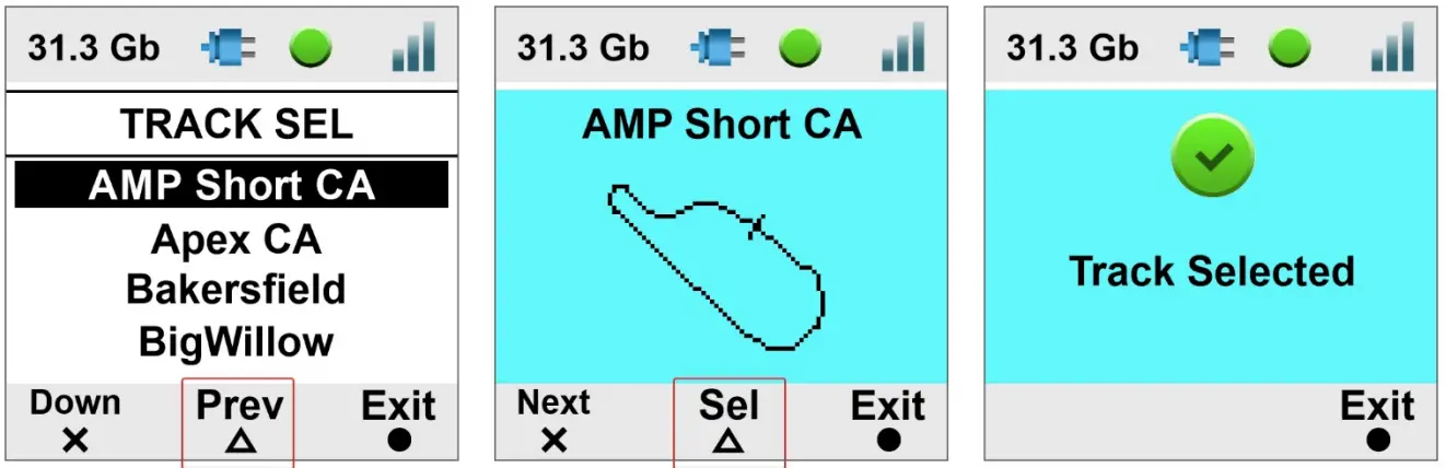 AIM 3 Sport The SmartyCam - MANUAL MODE