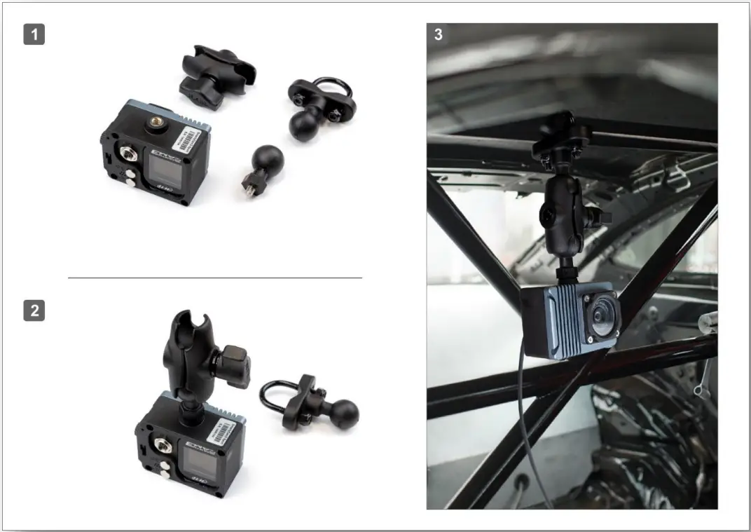 AIM 3 Sport The SmartyCam - Upside Down