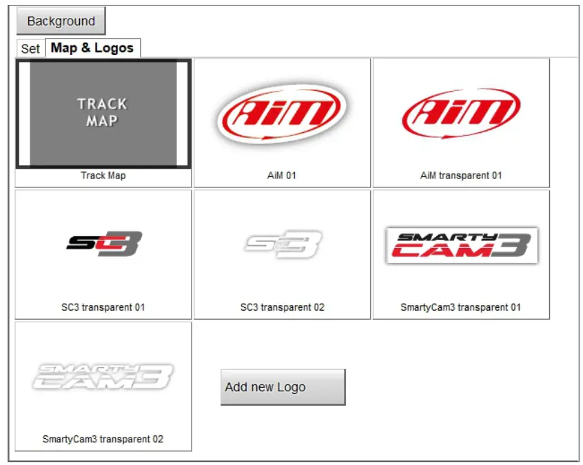 AIM 3 Sport The SmartyCam - map of the circuit