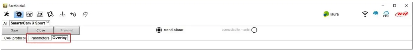 AIM 3 Sport The SmartyCam - standalone, you only need