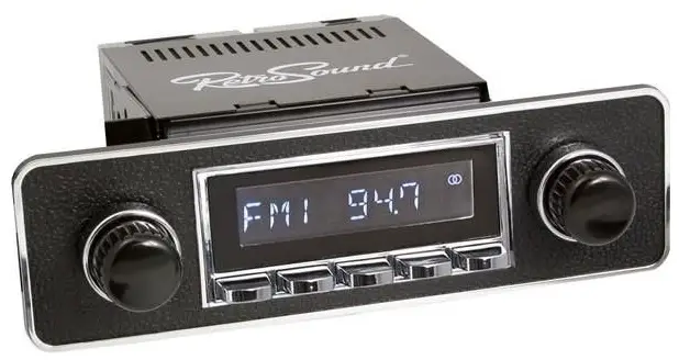 RetroSound Motor 1A Black Digital Media Stereo