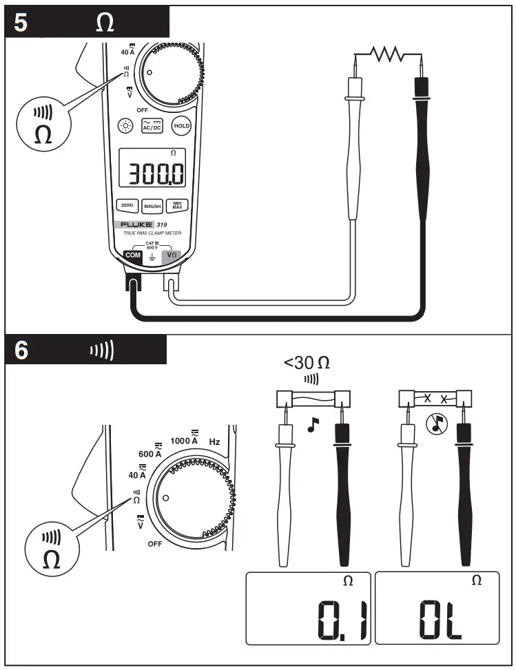 FLUKE 319 Clamp Meter - Product 3