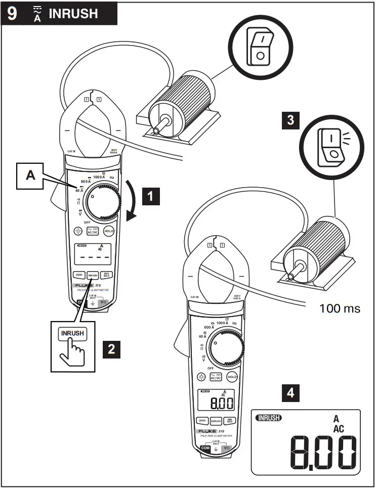 FLUKE 319 Clamp Meter - Product 5