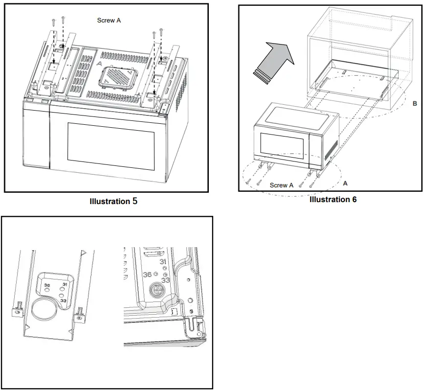 FRIGIDAIRE GMTK3068AF Gallery 30 Stainless Steel Gallery Microwave Trim Kit - fig 3