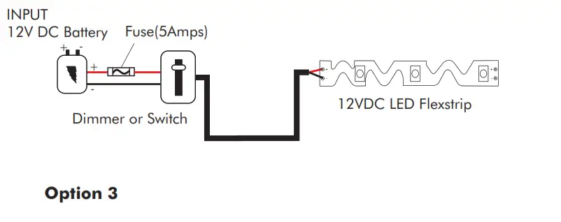 LED WORLD FA60S28 5M 12V X Multi Bend LED Strip - Power Supply2