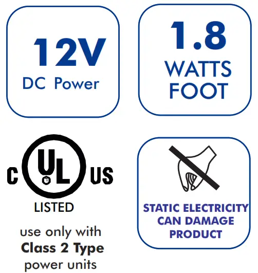 LED WORLD FA60S28 5M 12V X Multi Bend LED Strip