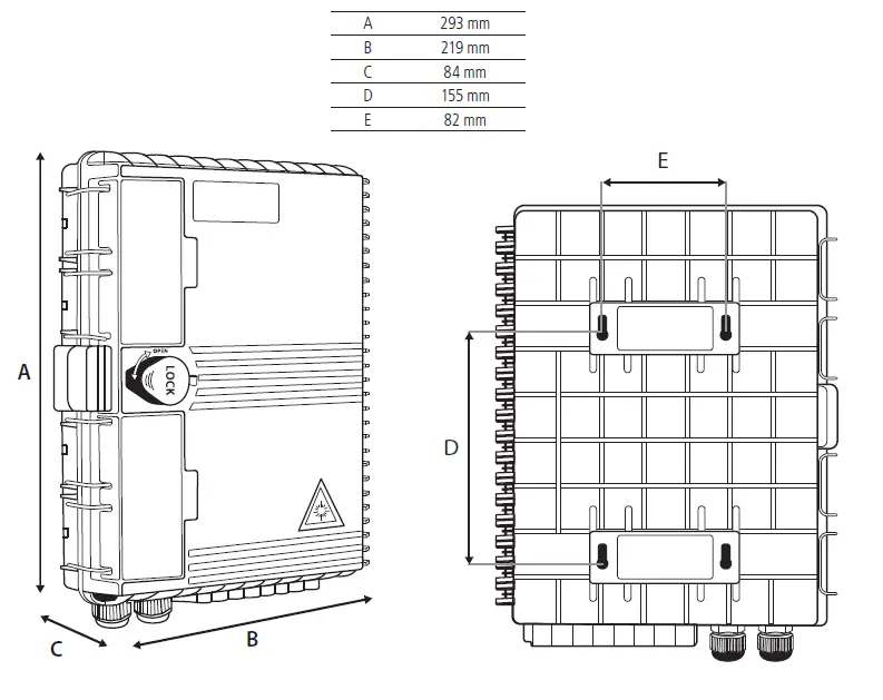 intelbras XFCT 1600 Splitter figt 1