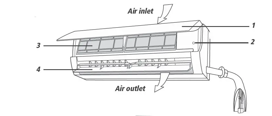 STEALTH SC-09WPL-HP230 Pinnacle Wall Mount Ductless Air Conditioning and Heating System 1