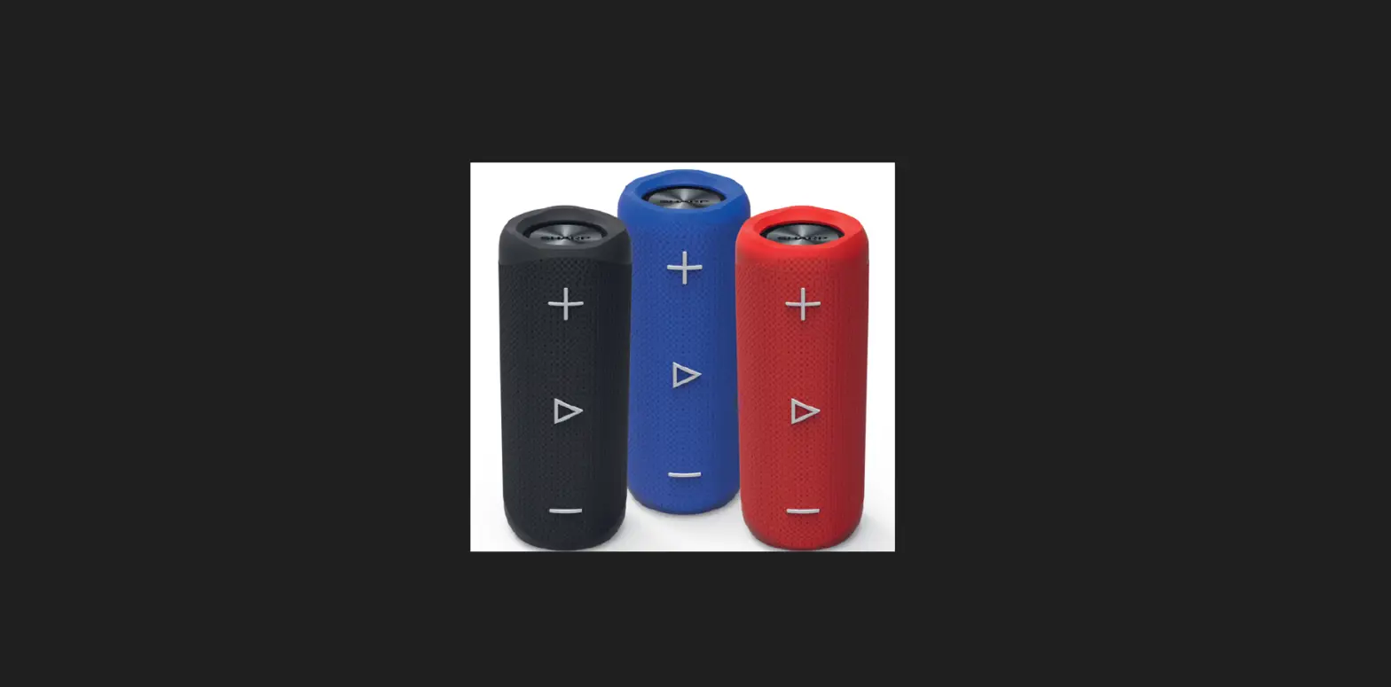 Sharp Gx-bt280 Portable Bluetooth Speaker User Manual