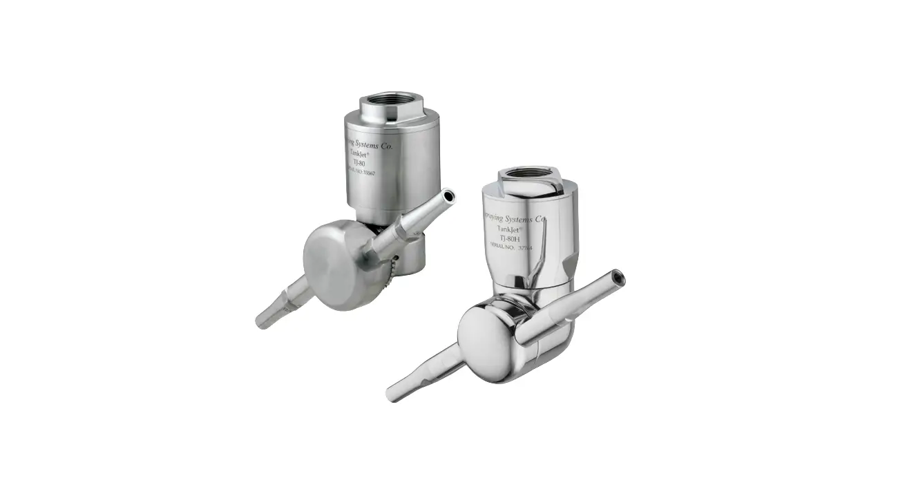 Spraying Systems Tankjet 80 Fluid Driven Tank Cleaners User Guide