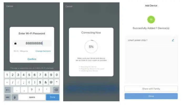 TESLA 1890041 Smart Plug 2 USB - app