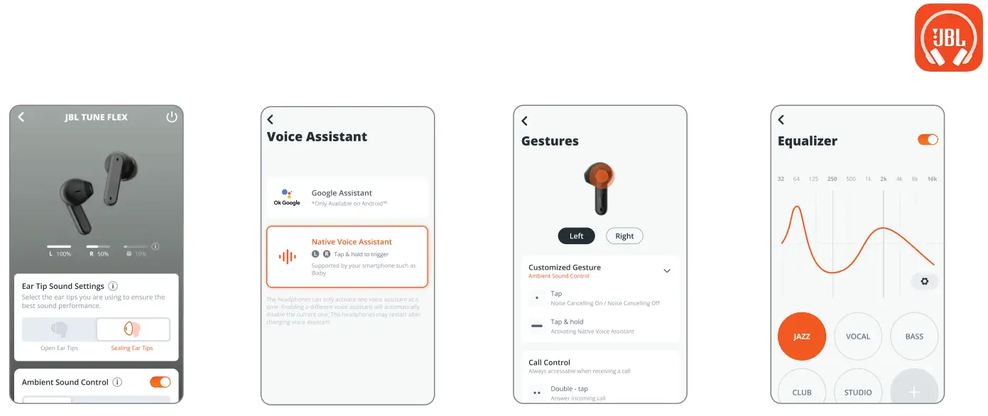 JBL TUNE Flex Earbuds - Fig 11