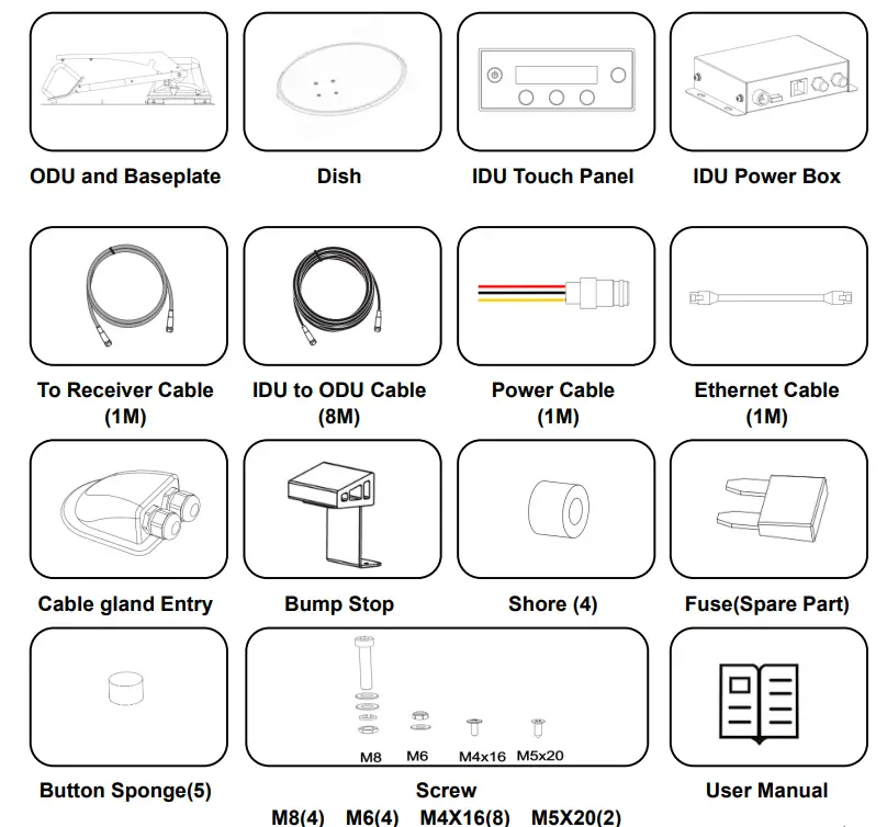 uec HALO85 Automatic Satellite Dish-1