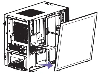 NZXT H210 Mini ITX Gaming Case with Tempered Glass-17