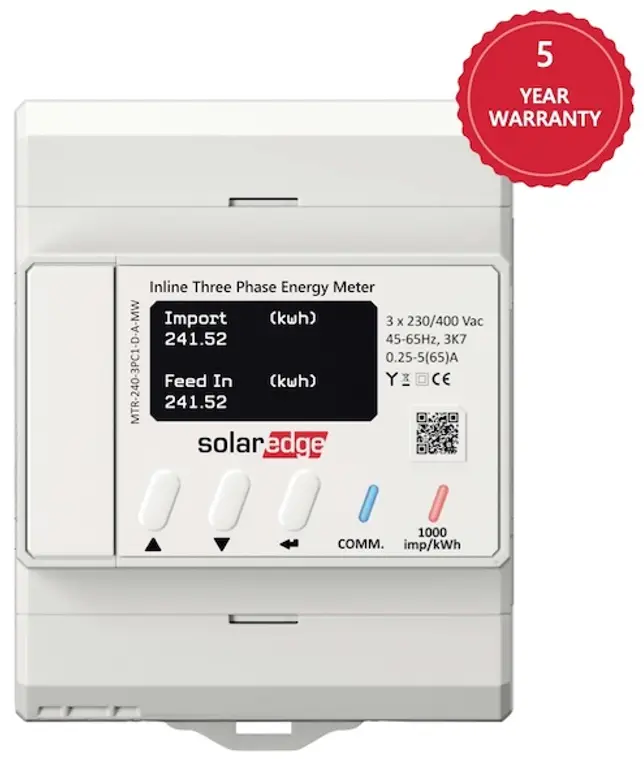 solaredge MTR EU3 Inline Three Phase Energy Meter