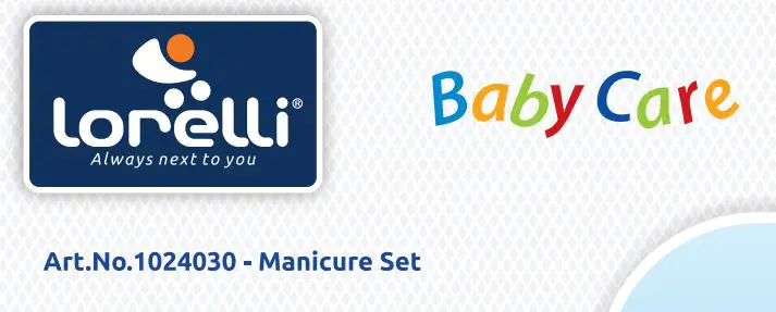 Lorelli 1024030 Manicure Set Instruction Manual