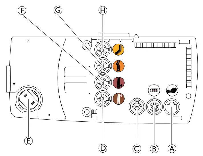INVACARE NordBed Essential Medical Bed - Main parts 1