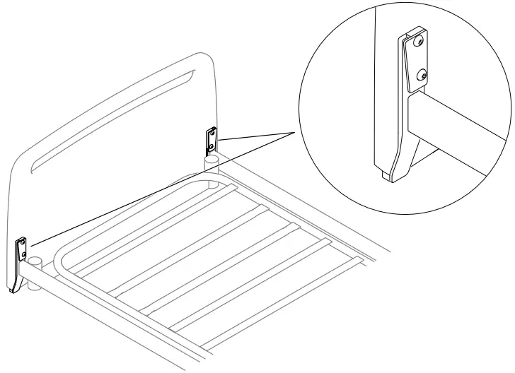 INVACARE NordBed Essential Medical Bed - Mounting 3