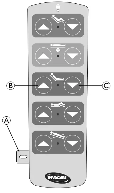 INVACARE NordBed Essential Medical Bed - brackets 9