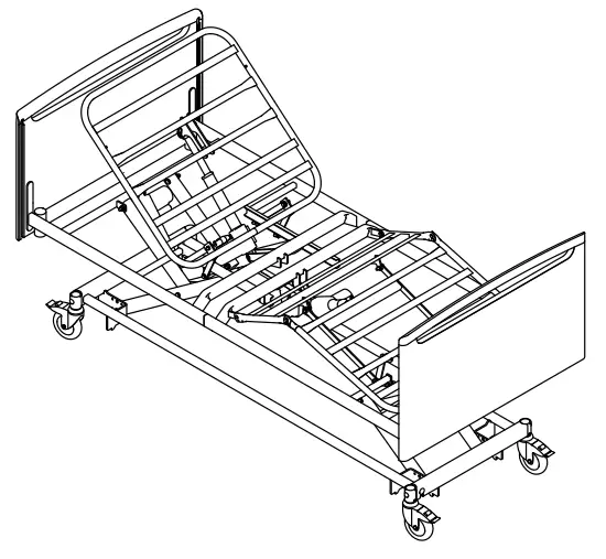 INVACARE NordBed Essential Medical Bed