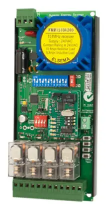 ELSEMA FMR15101240 1 Channel 151MHz FM Receiver with Mains AC Supply - Indicato5