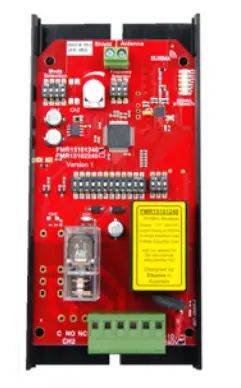 ELSEMA FMR15101240 1 Channel 151MHz FM Receiver with Mains AC Supply - Supply 1