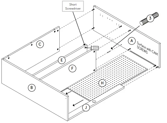 Teknik 5421414 Storage Hutch - Short 1
