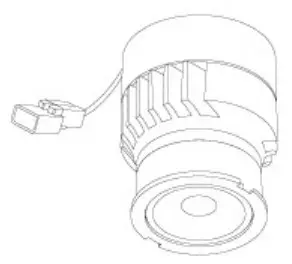 ELCO Lighting ELK430W 4 Inch Pex Round Trimless Adjustable Smooth Reflector Trim - fig 1