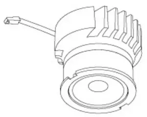 ELCO Lighting ELK430W 4 Inch Pex Round Trimless Adjustable Smooth Reflector Trim - fig 3