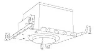 ELCO Lighting ELK430W 4 Inch Pex Round Trimless Adjustable Smooth Reflector Trim - fig 4